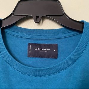 👕Lucky Brand Men's Size M Short Sleeve Crew Neck Pima Tee👕